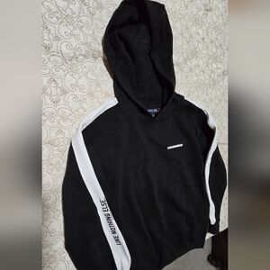 Sport-Tek Black and White Hummer Hoodie